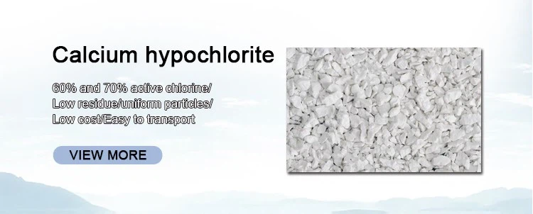Calcium Hypochlorite Powerful Chlorine Disinfectant