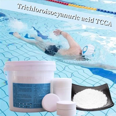 90% xlorli TCCA planshetlari va kukunlari