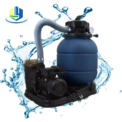 LY-300 300mm qum filtrli nasos tizimi yer usti suzish havzalari uchun standart nasosli va mustahkam filtr bazasi bilan oson oʻrnatish uchun