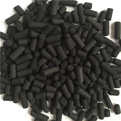 1,5 mm 3 mm 4 mm ko'mir ustunli faollashtirilgan uglerod suvni tozalash uchun faollashtirilgan ko'mir