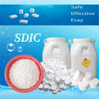 25kg donador 8-30mesh kukuni natriy dikloroizosiyanurat suv tozalash kimyoviy moddalari SDIC